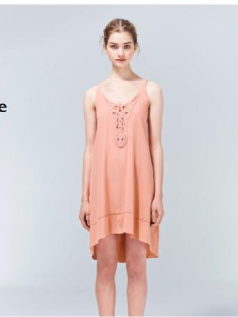 Aritzia Wilfred Lazare 100% Silk Slip Dress. Pink. Size xxs